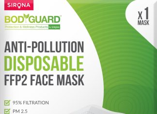 BodyGuard launches Anti-pollution Disposable FFP2 Face Mask