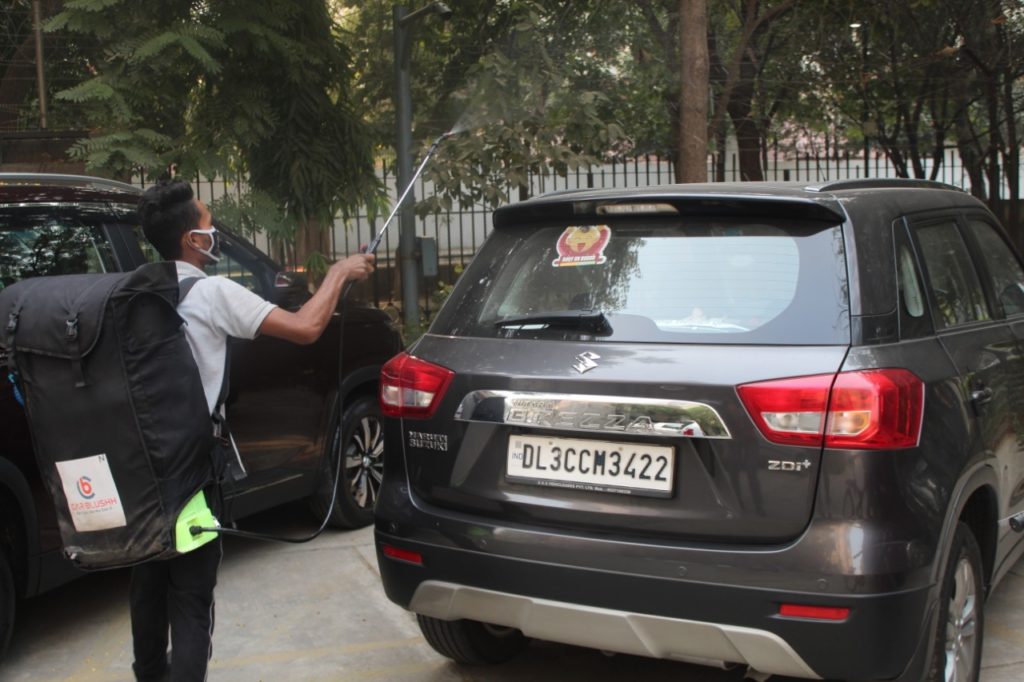 Car Blushh celebrates women in car washing to promote women empowerment