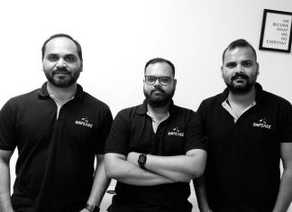 (L to R) Ajay K_MD& CTO, Pawan Kumar_CEO, Lalit Singh_CRO, ShipEase