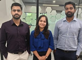 (L to R) Apoorva Mishra (CEO) Ankita Asai (CPO) Nikhil Gupta (COO), Dusminute