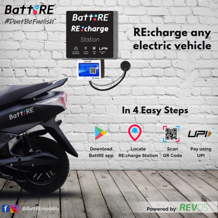 BattRE Introduces Innovative Low-Cost “RE:Charge Stations”