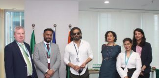 Sunil Shetty visits Ireland House to mark the commencement of services