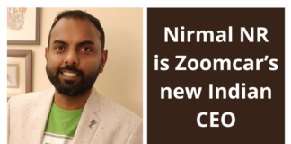 Nirmal NR is Zoomcar’s new Indian CEO