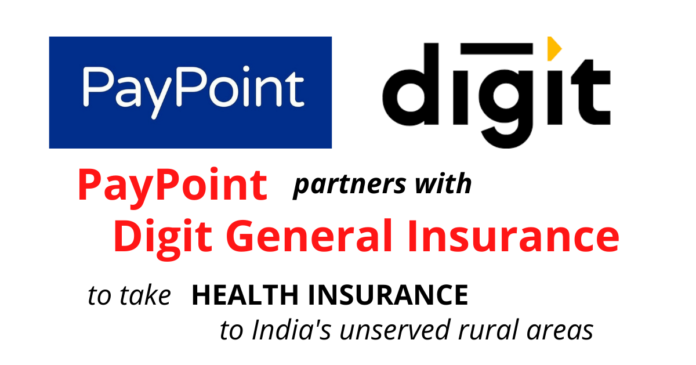 PayPoint partners with Digit General Insurance Company to take health insurance to India's unserved rural areas