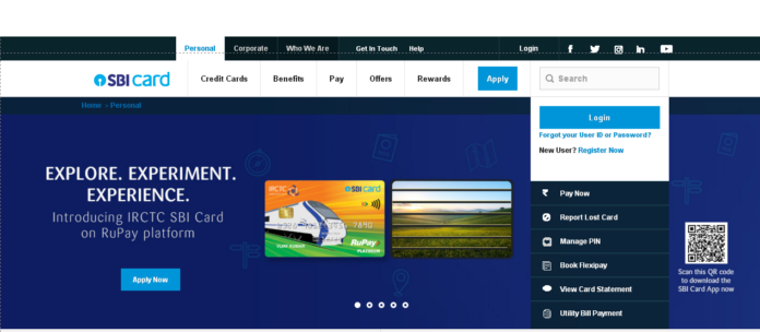 SBI Card Online